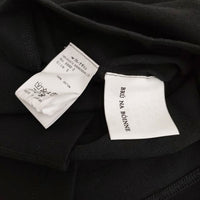 BRU NA BOINNE 新品 8S-251 シークレットビーチT サイズS 定価9900円 半袖Ｔシャツ ブラック レディース ブルーナボイン【中古】4-0719S♪