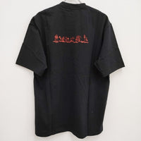 BRU NA BOINNE 新品 8S-251 シークレットビーチT L 定価9900円 半袖Ｔシャツ カットソー ブラック メンズ ブルーナボイン【中古】4-0710S♪