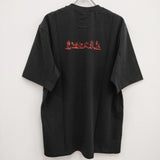 BRU NA BOINNE 新品 8S-251 シークレットビーチT XL 定価9900円 半袖Ｔシャツ カットソー ブラック メンズ ブルーナボイン【中古】4-0710S♪