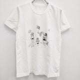 BRU NA BOINNE 新品 8S-241 子煩悩レスラーバケーションT XS 定価9900円 半袖Ｔシャツ ホワイト レディース ブルーナボイン【中古】4-0719S♪