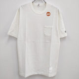 ENDS and MEANS 新品 ポケットT Pocket Tee サイズM 定価7000円 半袖Tシャツ カットソー ホワイト メンズ エンズアンドミーンズ【中古】4-0710S♪