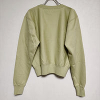 AURALEE 新品 ELASTIC HIGH GAUGE SWEAT P/O A23AP01NU サイズ0 定価24200円 スウェット 23AW ライトカーキ レディース オーラリー【中古】4-0922T∞#