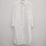 AURALEE A22SD08TN サイズ0 WASHED FINX TWILL ONE-PIECE シャツ 定価51700円 ワンピース ホワイト レディース オーラリー【中古】4-0910M♪