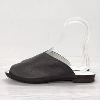VIEILLE 新品 R.U. Un Goat Sandal ゴートレザーサンダル サイズ37 定価24200円 サンダル ブラック レディース ヴィエイユ【中古】4-0724S◎