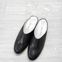 BEAUTIFUL SHOES 新品 SHALLOW レザーパンプス サンダル 24cm 定価46200円 パンプス ブラック レディース ビューティフルシューズ【中古】4-0724G◎