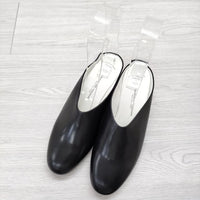 BEAUTIFUL SHOES 新品 SHALLOW レザーパンプス サンダル 23.5cm 定価46200円 パンプス ブラック レディース ビューティフルシューズ【中古】4-0724G◎