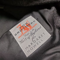 MARGARET HOWELL/FOX BROTHERS 578-1220002 FLANNEL ウールカシミヤ ジャケット 21AW グレー レディース マーガレットハウエル/フォックスブラザーズ【中古】4-1102T∞