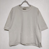 MARGARET HOWELL 578-1168002 コットン Ｔシャツ カットソー ライトグレー レディース マーガレットハウエル【中古】4-0808S∞