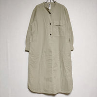 MHL. 595-1258500 DENSE COTTON  ワンピース 2021 ベージュ系 レディース エムエイチエル【中古】4-0819M∞