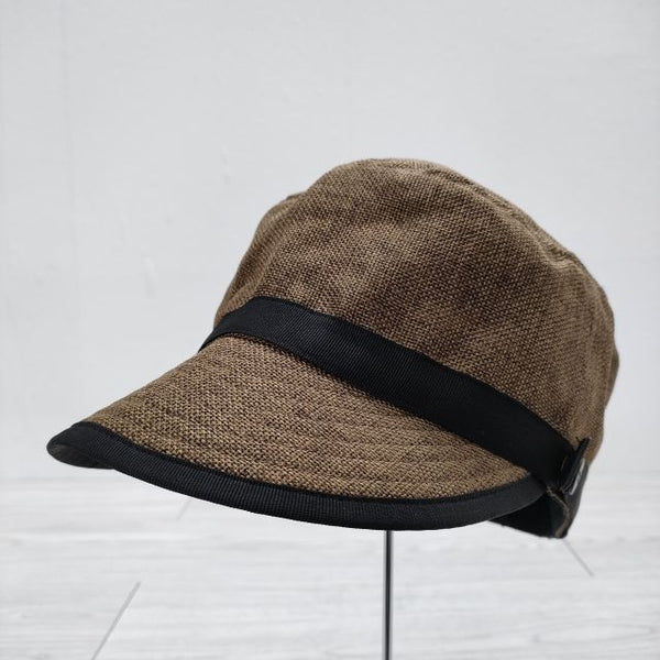 THE NORTH FACE HIKE CAP ハイク キャップ ユニセックス NN01827 サイズM キャップ ブラウン ブラック レディース ザノースフェイス【中古】4-0718G◎