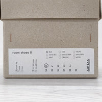 AUTTAA room shoes 2 サイズ40 フラット シューズ・靴 ブラック レディース アウッタ【中古】4-0718M◎