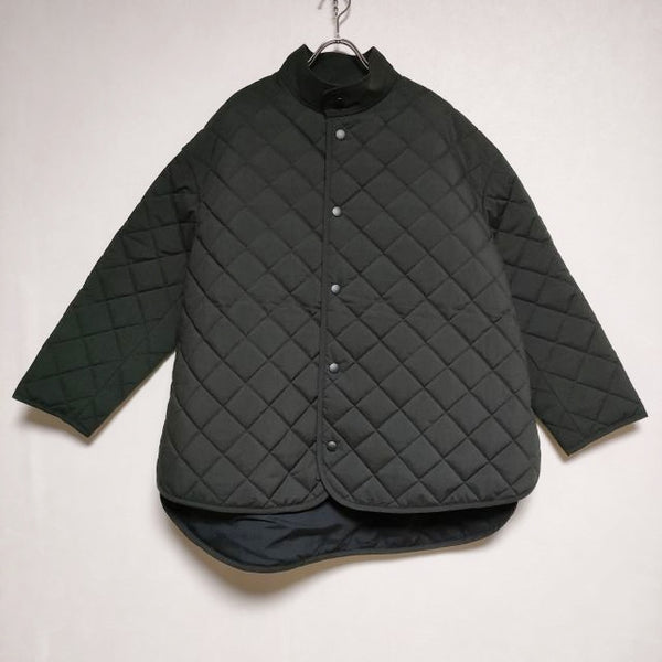 THE RERACS antelope別注 SHORT QUILTING COAT キルティングコート 中綿 ジャケット ブラック レディース ザリラクス【中古】4-0914A∞