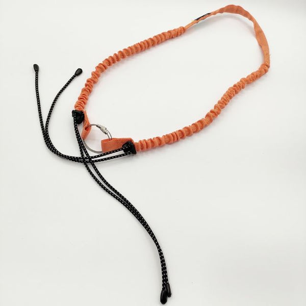 meanswhile Bungee Leather Neck Strap ネックストラップ ネックレス オレンジ メンズ ミーンズワイル【中古】5-0510G∞