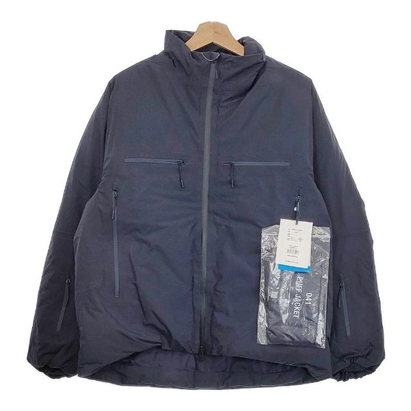 DAIWA LIFESTYLE 新品 DW-041-2122WEX PUFF JACKET RAIN-MAX S 定価53900円 中綿 ジャケット ネイビー ダイワライフスタイル【中古】4-1003A♪