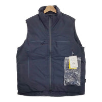 DAIWA LIFESTYLE 新品 PUFF VEST BARRIER TECH 定価35200円 DV-044-2122WEX M ベスト ネイビー メンズ ダイワライフスタイル【中古】4-1003T♪