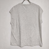 AURALEE SEAMLESS CREW NECK SLEEVLESS A20ST07ST ノースリーブ Ｔシャツ カットソー ライトグレー レディース オーラリー【中古】4-0808S∞