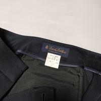 Brooks Brothers ウール スラックス  パンツ ネイビー レディース ブルックスブラザーズ【中古】4-0824G∞