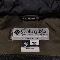 Columbia F4 PM2071 TITANIUM チタニウム インインターチェンジ ジャケット カーキ メンズ コロンビア【中古】4-1028T∞