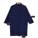 Maison Martin Margiela REPLICA Tel Aviv 1960s Women's evening coat スタンドカラーコート ブルー メゾンマルタンマルジェラ【中古】4-1009T♪