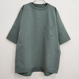 F/CE. 未使用 AMPHIBIOUS T-SHIRTS アンフィビアス 定価14300円 半袖Ｔシャツ カットソー グリーン メンズ エフシーイー【中古】4-0818S♪