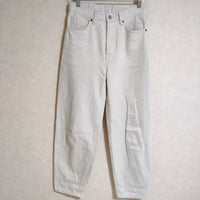 MARGARET HOWELL/EDWIN 578-3142004 WHITE DENIM 20周年 27×29 デニムパンツ 2023SS アイボリー レディース マーガレットハウエル/エドウィン【中古】4-0730G△