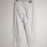 MARGARET HOWELL/EDWIN 578-3142004 WHITE DENIM 20周年 27×29 デニムパンツ 2023SS アイボリー レディース マーガレットハウエル/エドウィン【中古】4-0730G△