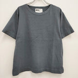 MHL. 595-3168554 サイズ2 ドライコットン 半袖Ｔシャツ カットソー 23SS ブルーグレー レディース エムエイチエル【中古】4-0723S♪