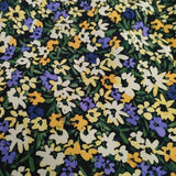 IENA フラワープリントエスカルゴスカート 定価19800円 サイズ36 ロングスカート イエロー ブラック レディース イエナ【中古】4-0907M♪