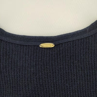 MUSE de Deuxieme Classe WOOLY THERMAL プルオーバーニット カットソー 23AW ネイビー ミューズドゥドゥーズィエムクラス【中古】4-1006T♪