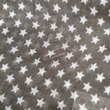 destin 星柄 大判スカーフ イタリア製 マフラー ストール ブラウン レディース デスティン【中古】4-1021M◎