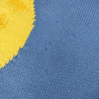 AWAKE NY アウェイクニューヨーク LEMON VEST ノースリーブニット ベスト ブルー メンズ【中古】5-0312M∞