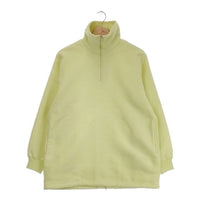 PHEENY PA23-CS01 Athletic fleece harf zip P/O ハーフジップ 裏起毛 定価31900円 スウェット イエロー レディース フィーニー【中古】4-1006T♪