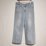 TANAKA ST-128 THE SELVEDGE JEAN TROUSERS 定価41800円 ST-128 デニムパンツ ブリーチブルー メンズ タナカ【中古】4-1016G∞