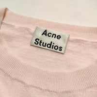 ACNE STUDIOS CAREL MERINO PSS16 サイズXS ウール ニット ピンク レディース アクネストゥディオズ【中古】4-1001T△