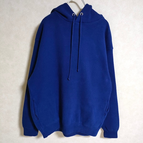 crepuscule MILANORIB PARKA ミラノリブパーカー サイズ1 コットン パーカー ブルー レディース クレプスキュール【中古】4-0813M△