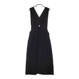 ENFOLD ダブルサテンジャンパースカート 300DA231-0790 ワンピース ブラック レディース エンフォルド【中古】5-0122M∞