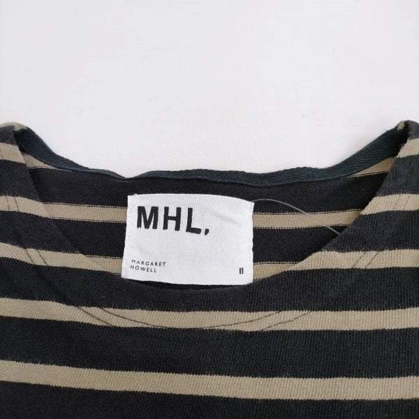 MHL. STRIPED DRY COTTON JERSEY ボーダー 595-3168555 2 半袖T