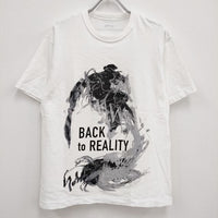 s'yte Yohji Yamamoto 10TH BACK TO REALITY YY T-SHIRT プリント 半袖Tシャツ ホワイト ユニセックス サイトヨウジヤマモト【中古】4-0804S♪