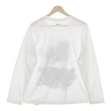 s'yte Yohji Yamamoto 久米繊維 white magic 長袖Ｔシャツ カットソー ロンＴ ホワイト ユニセックス サイトヨウジヤマモト【中古】5-0122M∞