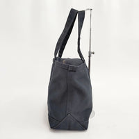 marimekko キャンバス コットン トートバッグ ブラック系 レディース マリメッコ【中古】5-0423G∞