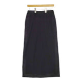 LIFiLL リフィル 新品 定価13200円  COTTONY LONG SKIRT LF040-01 ロングスカート ブラック レディース【中古】5-0122M∞