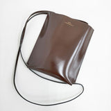Scye smooth Leather Pochette ポシェット サコッシュ ショルダーバッグ ブラウン レディース サイ【中古】5-0423G∞