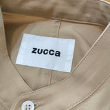 ZUCCa バンドカラーワンピース ウエストベルト付き zu21fp034  ワンピース ベージュ レディース ズッカ【中古】4-0806M△