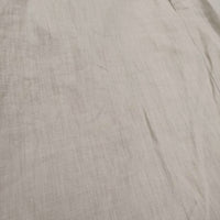 MARGARET HOWELL HIGH DENSE LINEN リネンボタンスカート 578-7132014 2 ロング ベージュ レディース マーガレットハウエル【中古】4-0810M♪