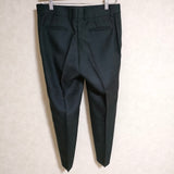 AEVES スラックス センタープレス サイズ36 パンツ ブラック レディース アエヴェス【中古】4-0806G△