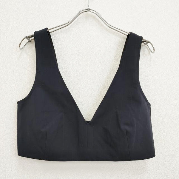 ROKU 6 BEAUTY&YOUTH 8621-299-0132 ビスチェ ベスト 定価19800円 トップス ネイビー レディース ロクビューティアンドユース【中古】4-0804M♪