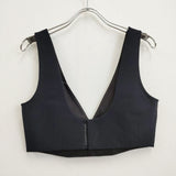 ROKU 6 BEAUTY&YOUTH 8621-299-0132 ビスチェ ベスト 定価19800円 トップス ネイビー レディース ロクビューティアンドユース【中古】4-0804M♪