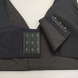 ROKU 6 BEAUTY&YOUTH 8621-299-0132 ビスチェ ベスト 定価19800円 トップス ネイビー レディース ロクビューティアンドユース【中古】4-0804M♪