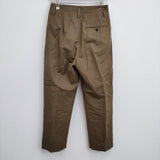 MARGARET HOWELL 578-4142005 LINEN COTTON TWILL サイズ1 パンツ 24SS ブラウン レディース マーガレットハウエル【中古】4-0802M♪