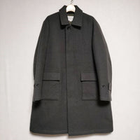 STILL BY HAND WOOL TWILL バルカラーコート 中綿 シンサレート 定価51840円 CO0583 コート チャコールグレー メンズ スティルバイハンド【中古】4-1028A∞